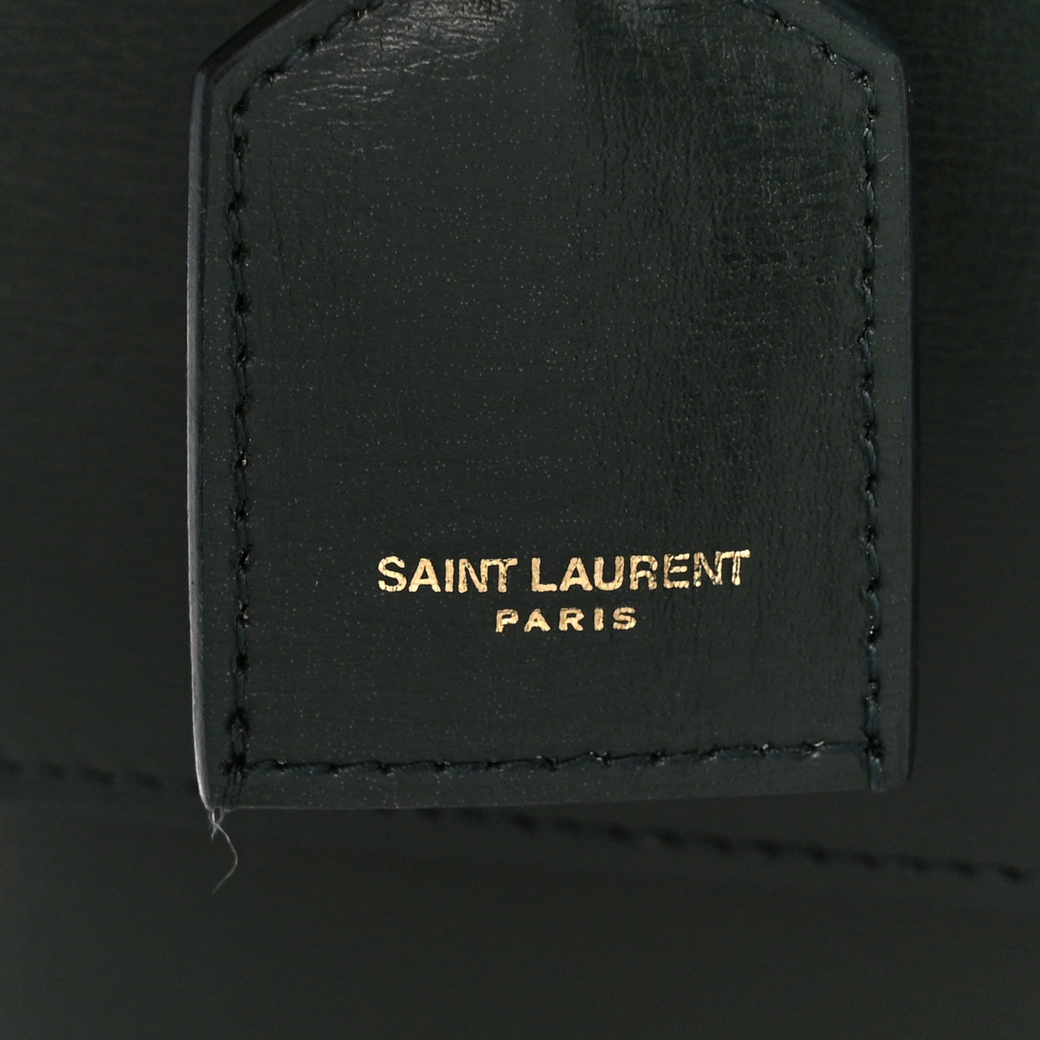 Saint Laurent Calfskin Medium Monogram Sunset New Vert Fonce 9 of 12