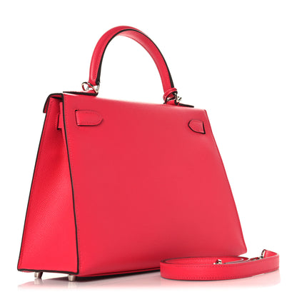 Hermes Epsom Kelly Sellier 28 Rose Extreme 3 of 13