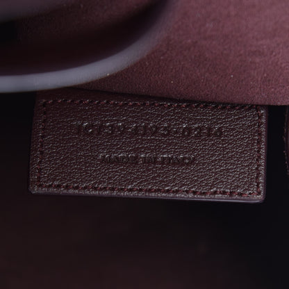Saint Laurent Calfskin Large Shopping Tote Bordeaux 8 of 8