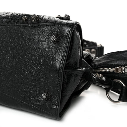 Balenciaga Agneau Arena Small Neo Cagole City Handbag Black 11 of 11