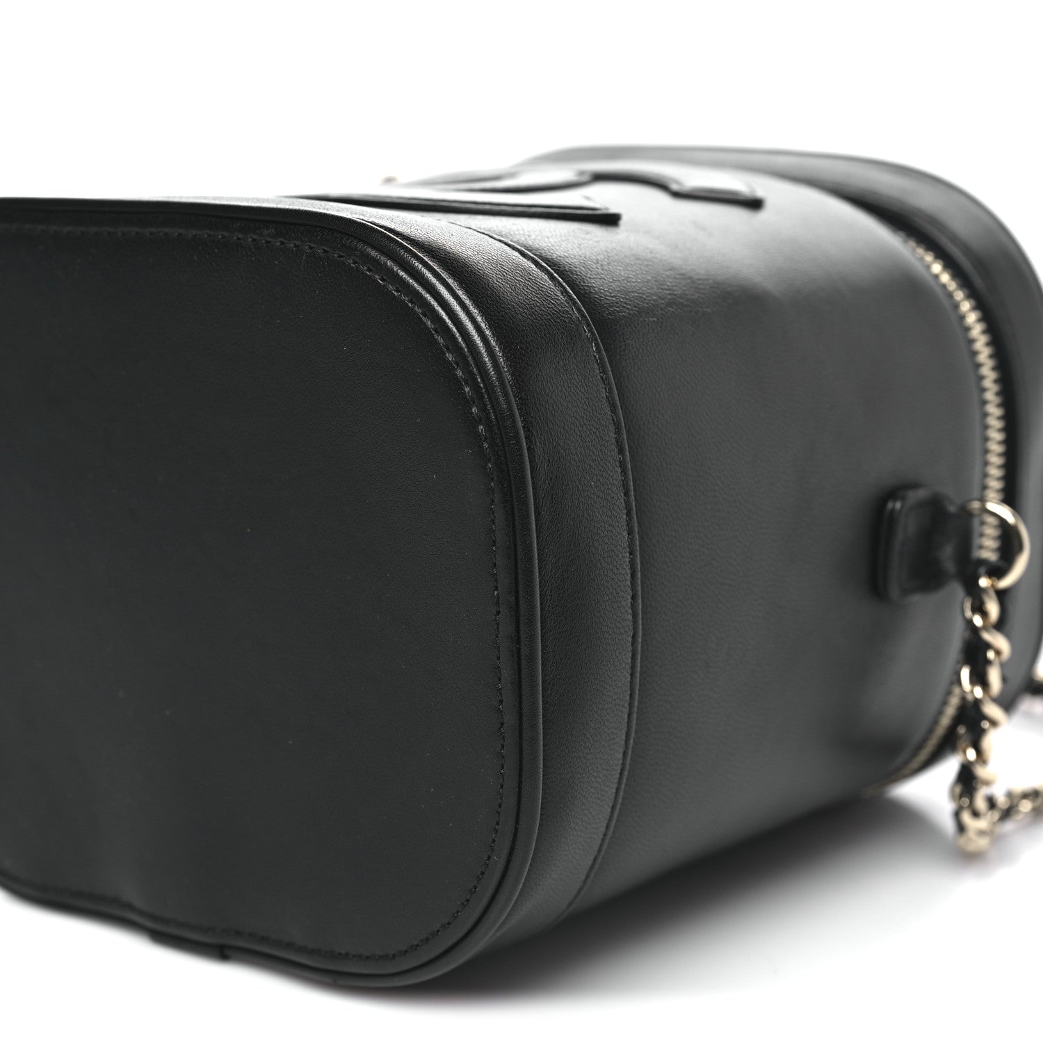 Chanel Lambskin Timeless Vanity Cosmetic Case Black 10 of 10