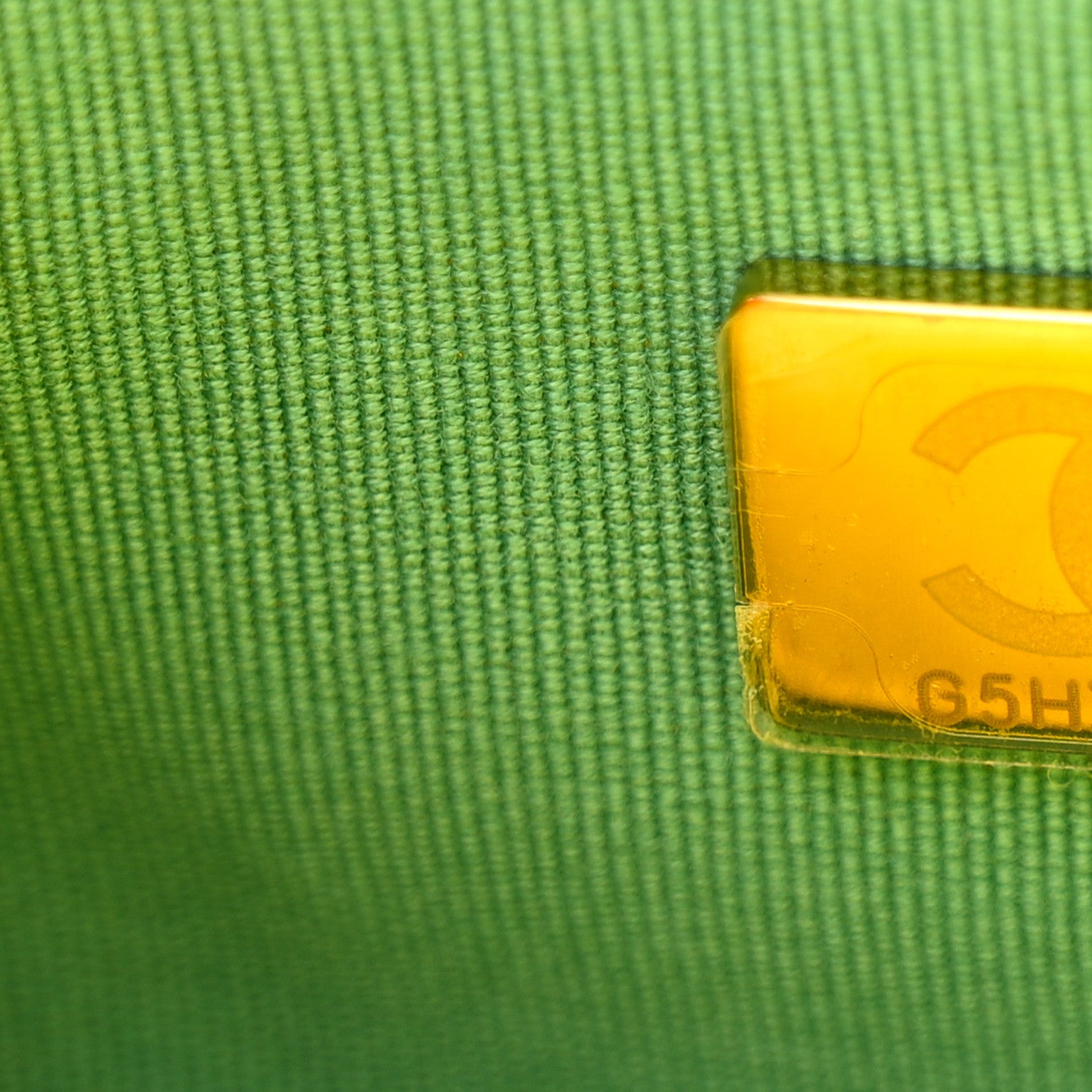 Chanel Jersey Quilted Small Wavy CC Hobo Yellow 7 of 10