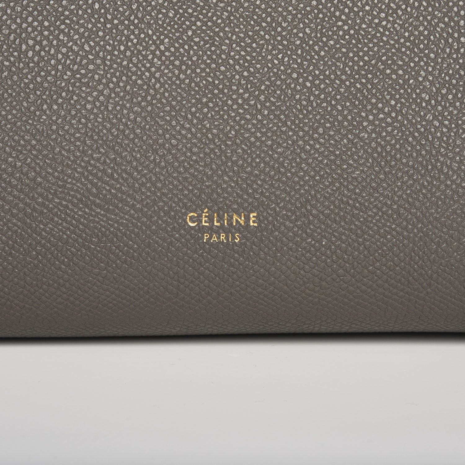 Celine Baby Grained Calfskin Micro Belt Bag Grey 10 of 10