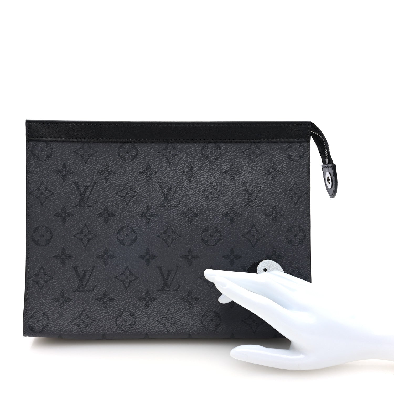 Louis Vuitton Monogram Eclipse Reverse Pochette Voyage MM 2 of 6