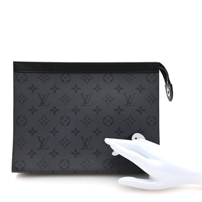 Louis Vuitton Monogram Eclipse Reverse Pochette Voyage MM 2 of 6