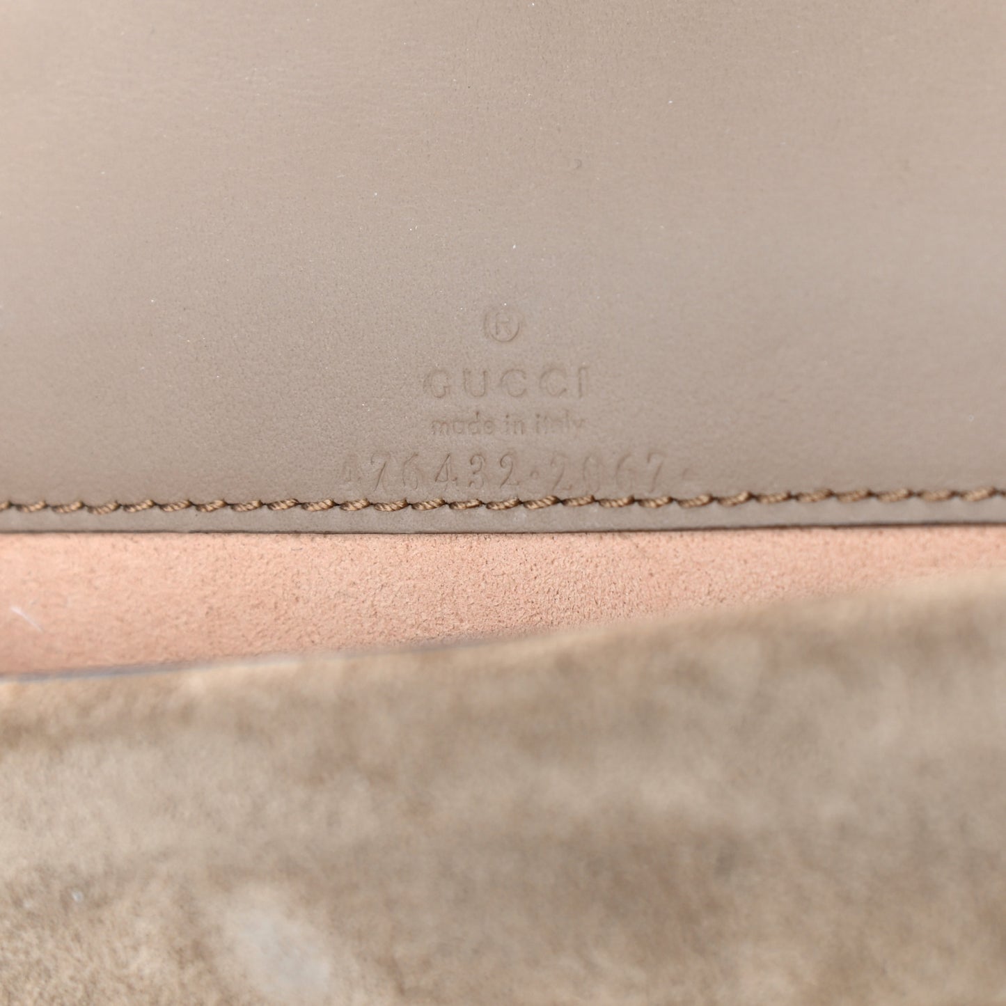 GG Supreme Monogram Super Mini Dionysus Shoulder Bag Taupe