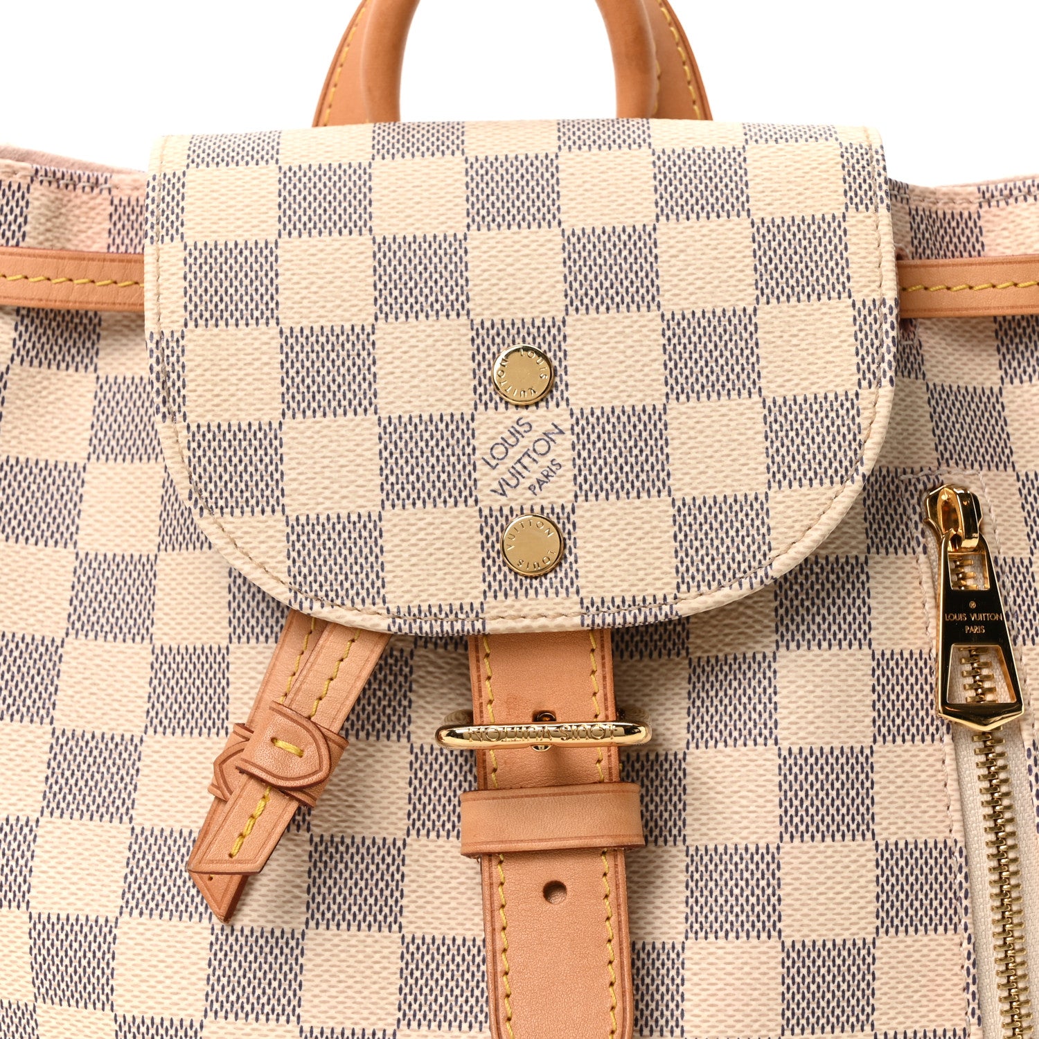 Louis Vuitton Damier Azur Sperone BB Backpack 7 of 9