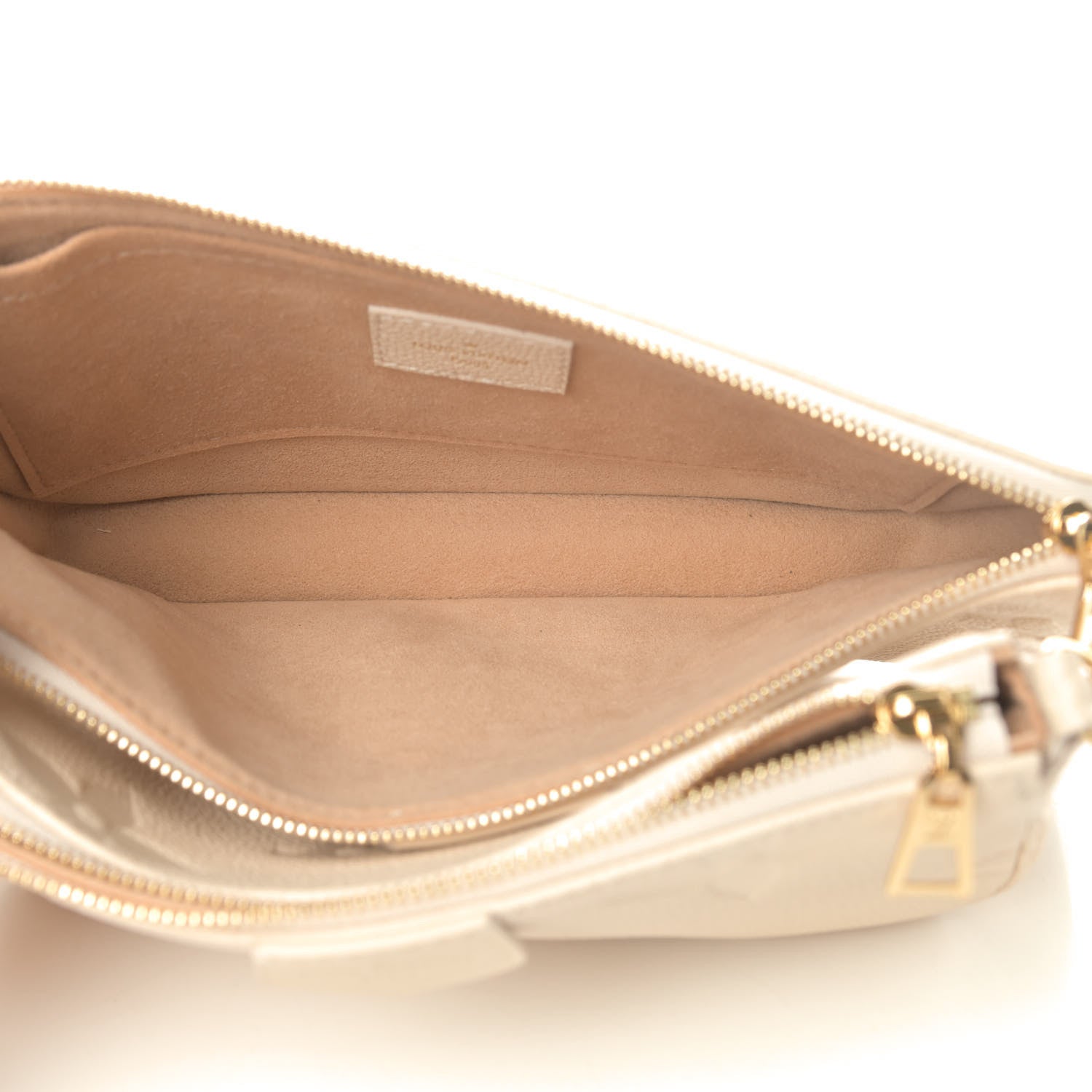 Louis Vuitton Empreinte Monogram Giant Multi Pochette Accessories Cream 4 of 5