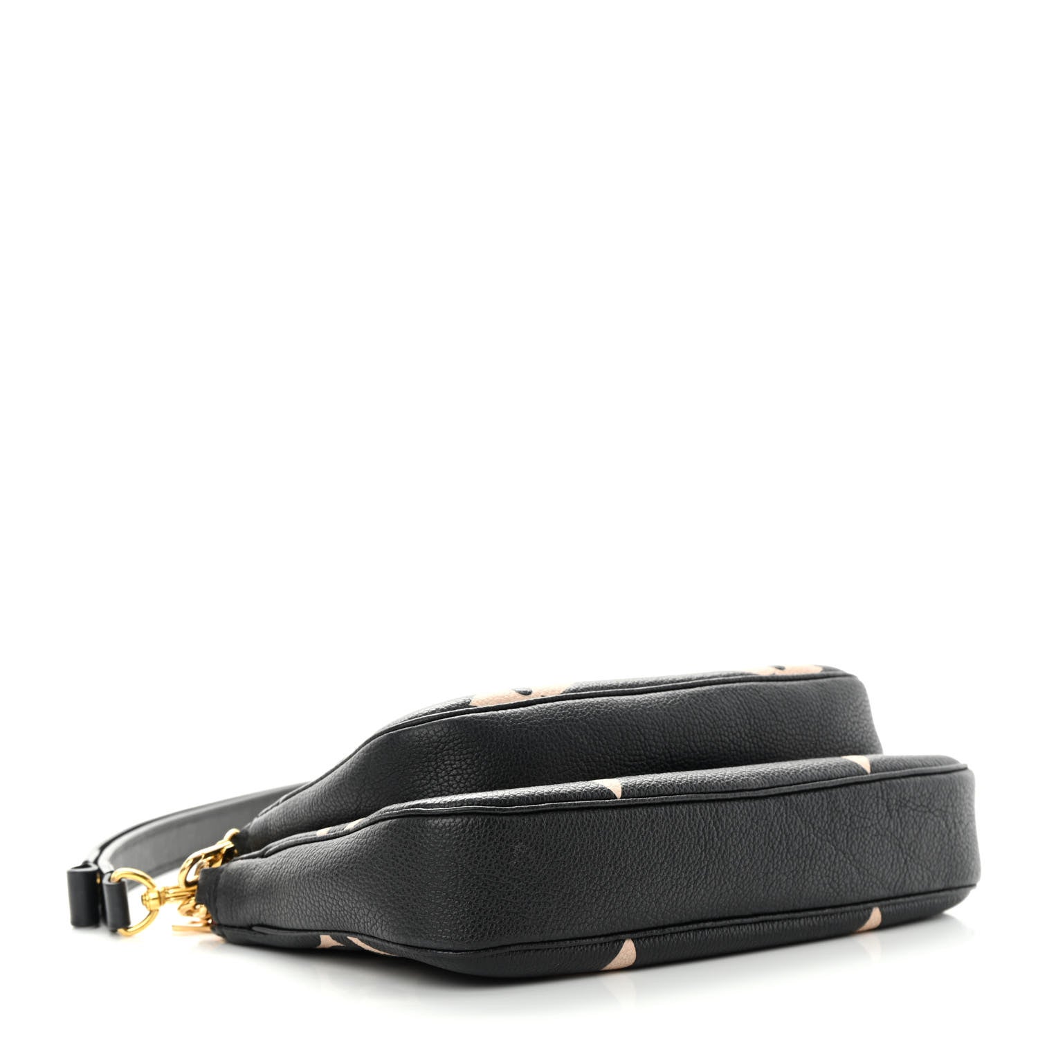 Louis Vuitton Empreinte Monogram Giant Multi Pochette Accessories Black Beige 4 of 18