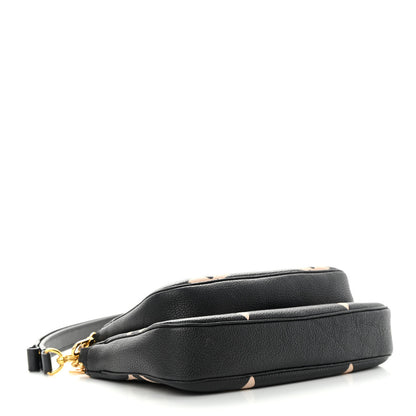 Louis Vuitton Empreinte Monogram Giant Multi Pochette Accessories Black Beige 4 of 18