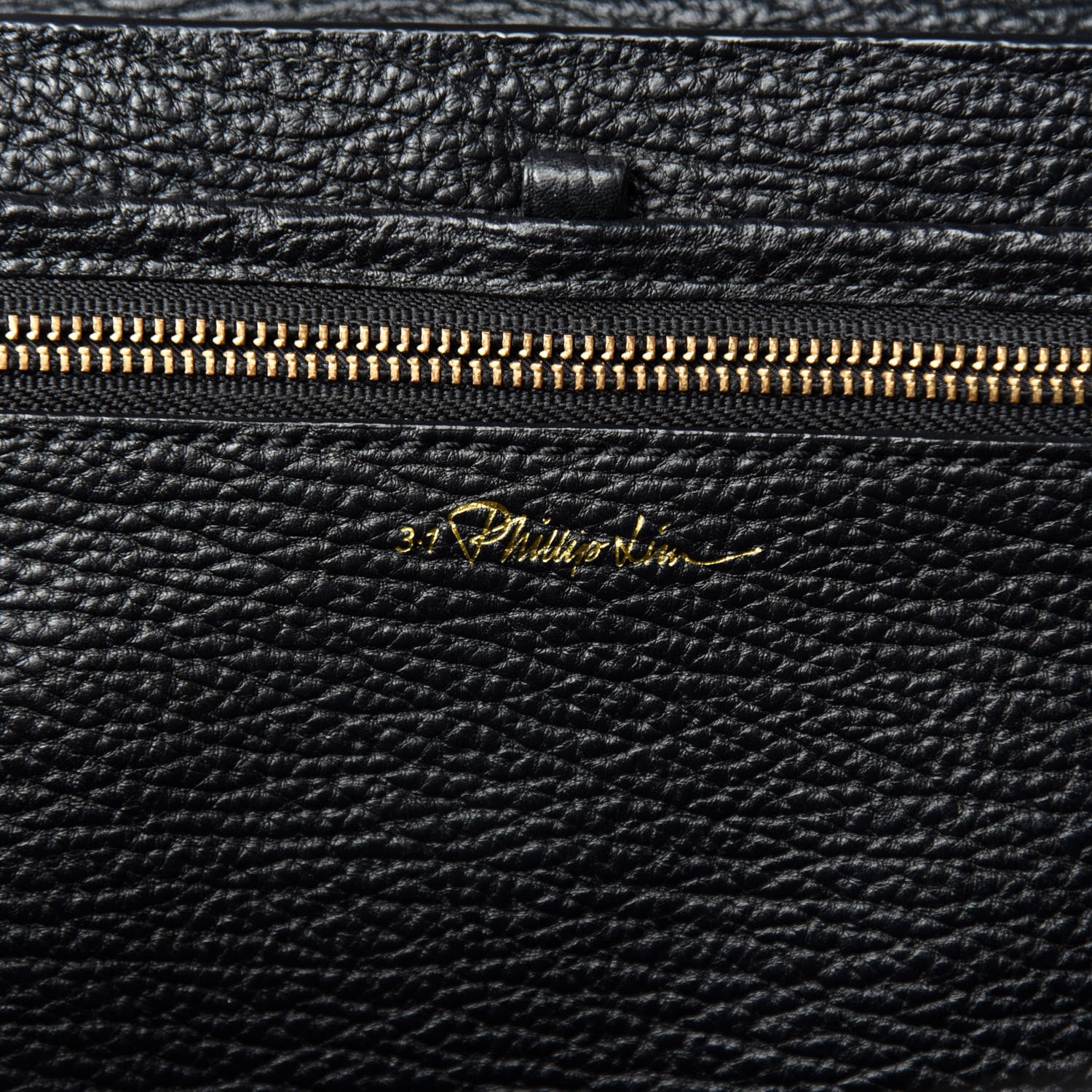 3.1 Phillip Lim Textured Calfskin Large Pashli Satchel Black 8 of 10