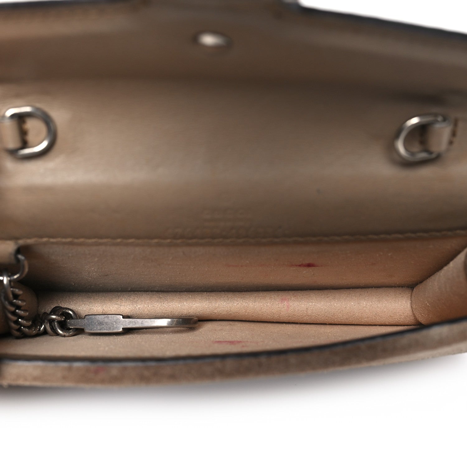 Gucci GG Supreme Monogram Super Mini Dionysus Shoulder Bag Taupe 5 of 11