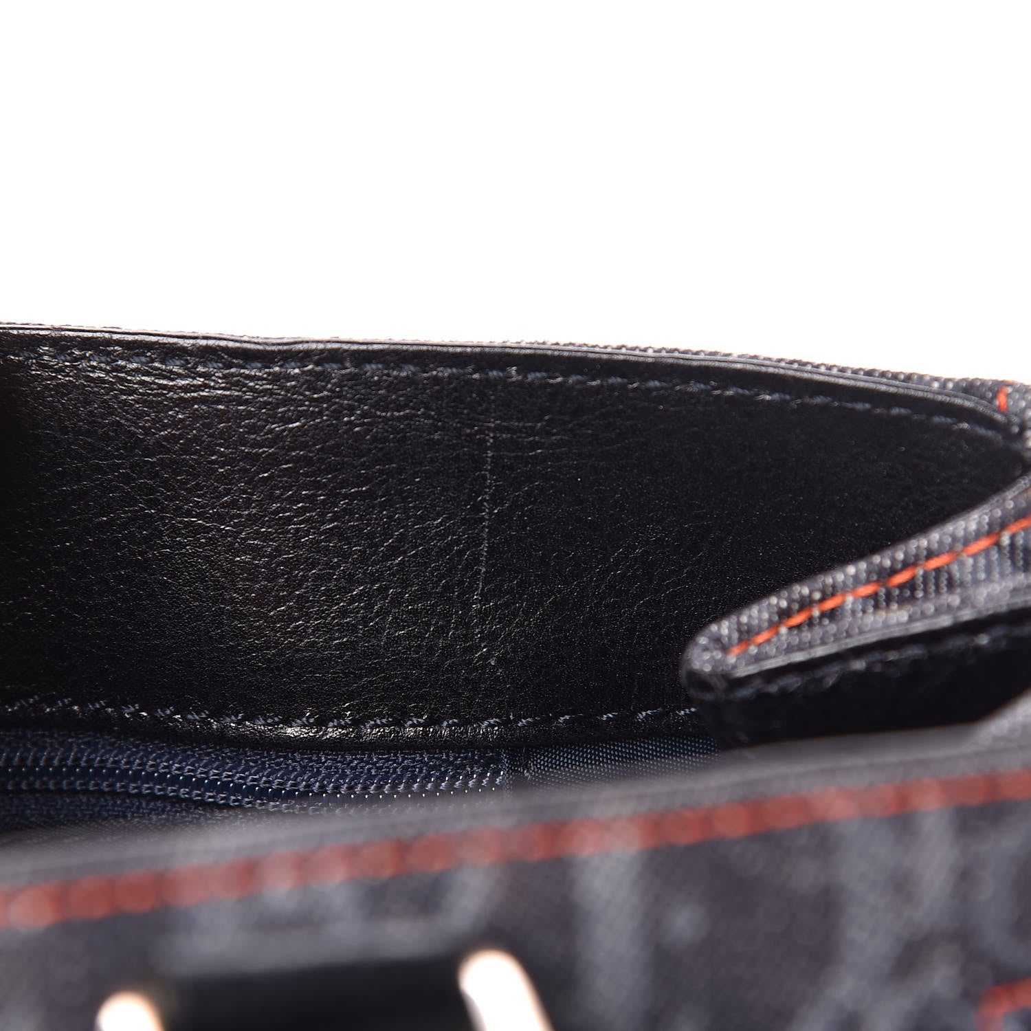 Christian Dior Denim Monogram Flight Tote Blue 10 of 12