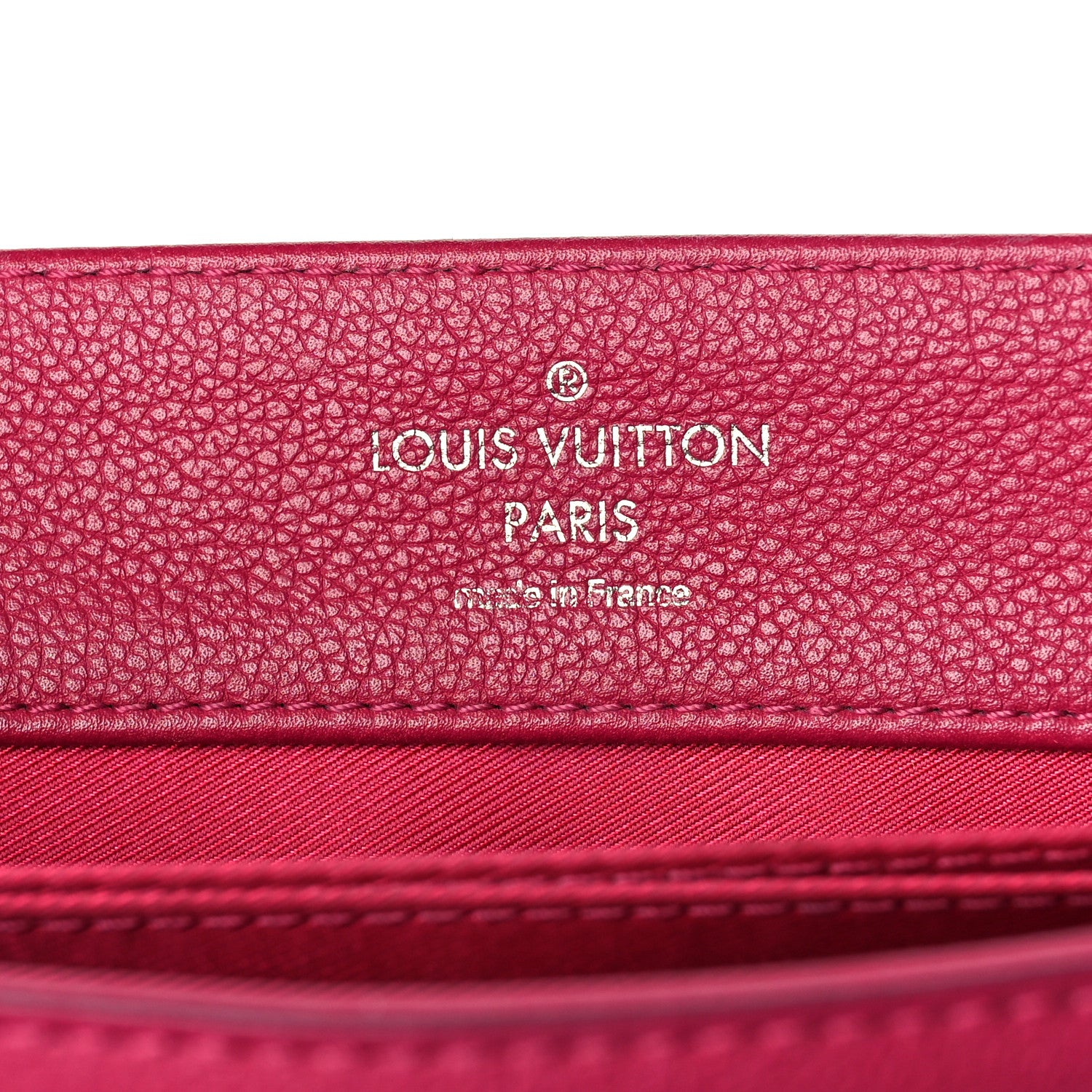 Louis Vuitton Calfskin Lockme II Top Handle Grenat Dahlia 5 of 17