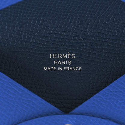 Hermes Epsom Verso Calvi Card Case 6 of 7