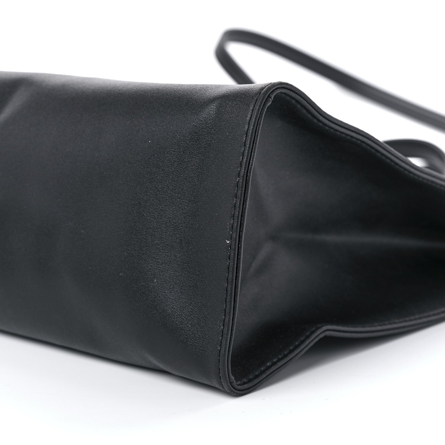 Telfar Vegan Leather Medium Shopping Bag Black 10 of 11