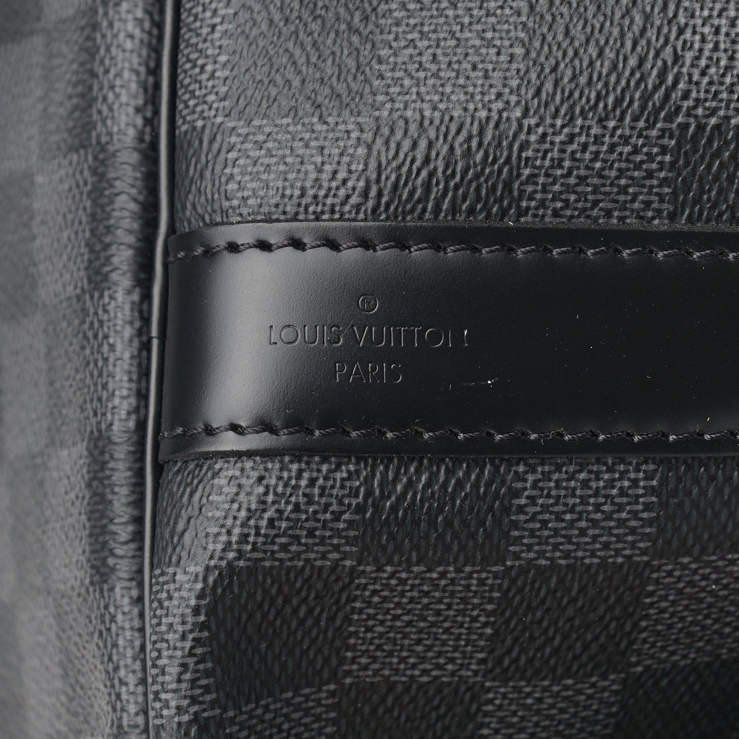 Damier Graphite Keepall Bandouliere 55