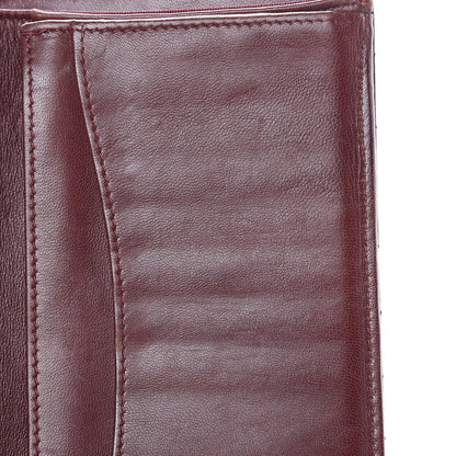 Chanel Lambskin Quilted Yen Wallet Black 11 of 17