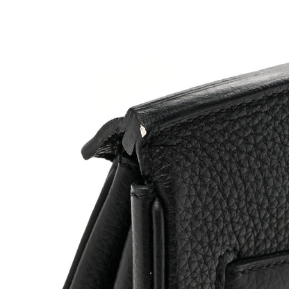 Hermes Taurillon Clemence Birkin 40 Black 14 of 14