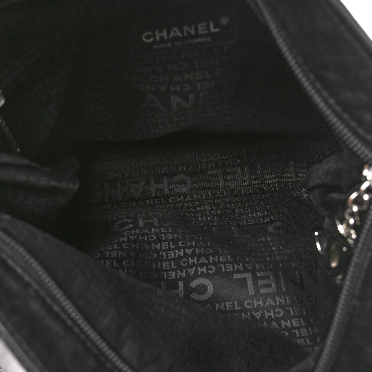 Lambskin Stitched Medium Ultimate Soft Tote Black