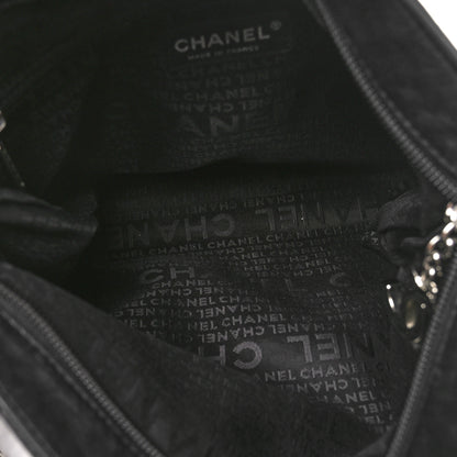 Chanel Lambskin Stitched Medium Ultimate Soft Tote Black 5 of 11