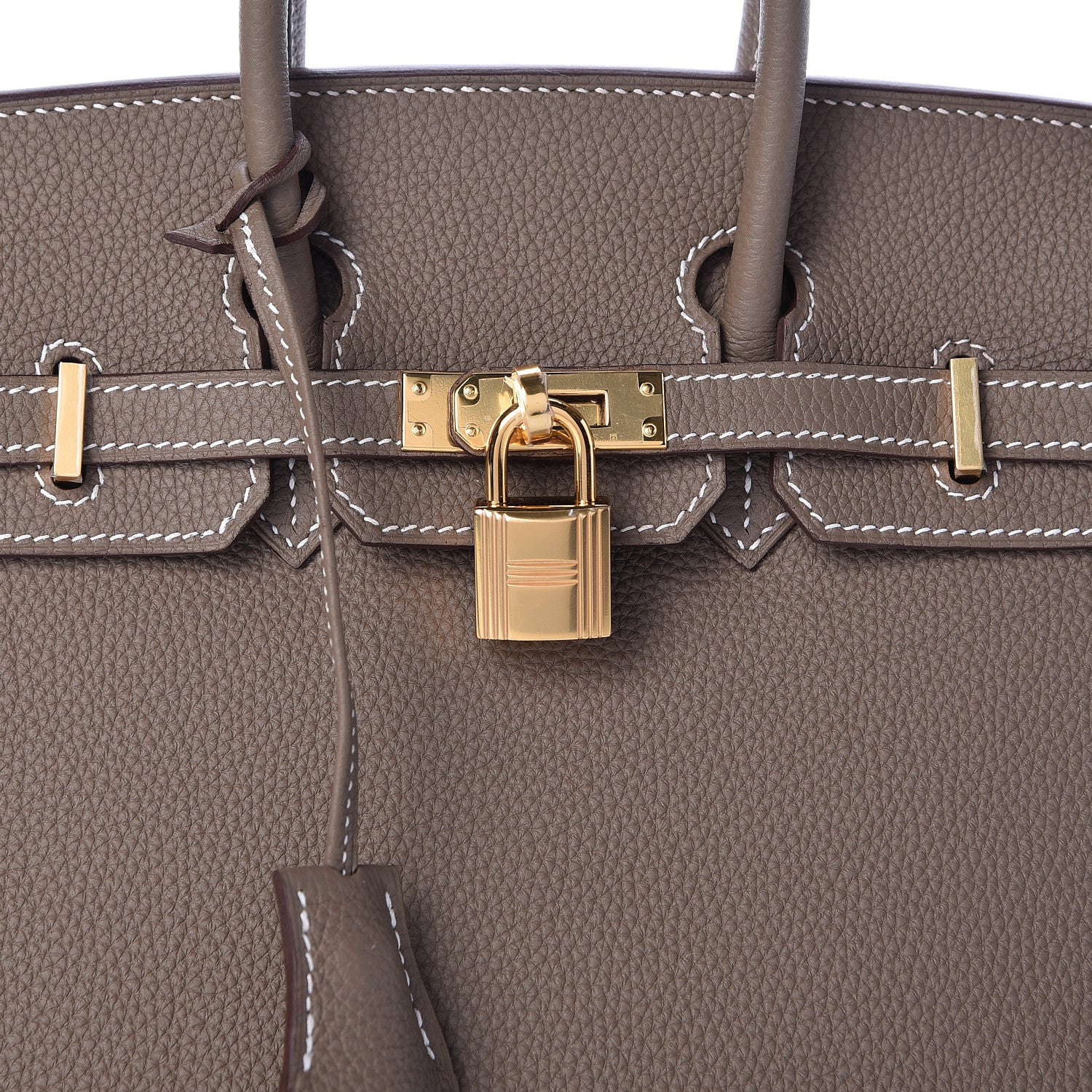 Hermes Togo Birkin 25 Etoupe 34 of 35