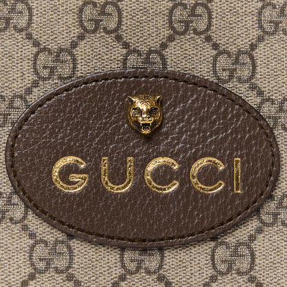 Gucci GG Supreme Monogram Web Neo Vintage Shoulder Bag Beige New Acero Crop 9 of 11