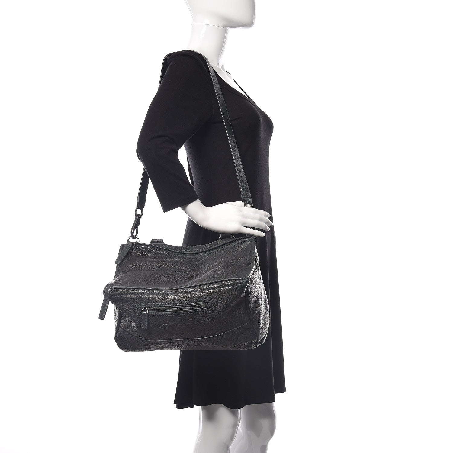 Givenchy Sheepskin Medium Pandora Dark Green 2 of 10