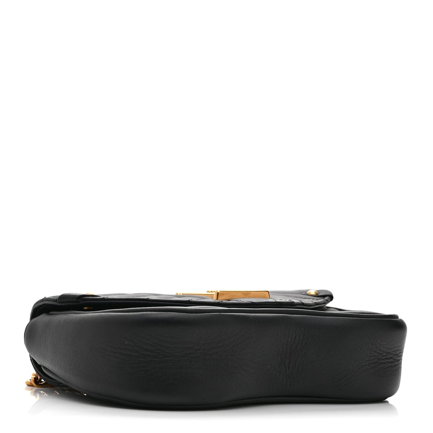 Calfskin New Wave Chain PM Black
