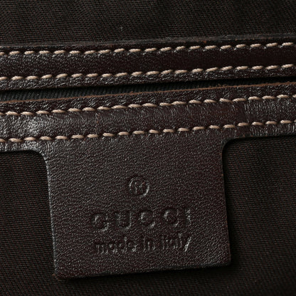 Gucci GG Supreme Monogram Belt Bag Dark Brown 6 of 10