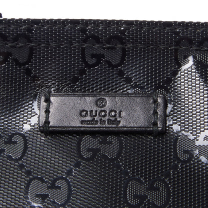 Gucci Imprime Monogram Medium Flat Messenger Bag Black 8 of 8