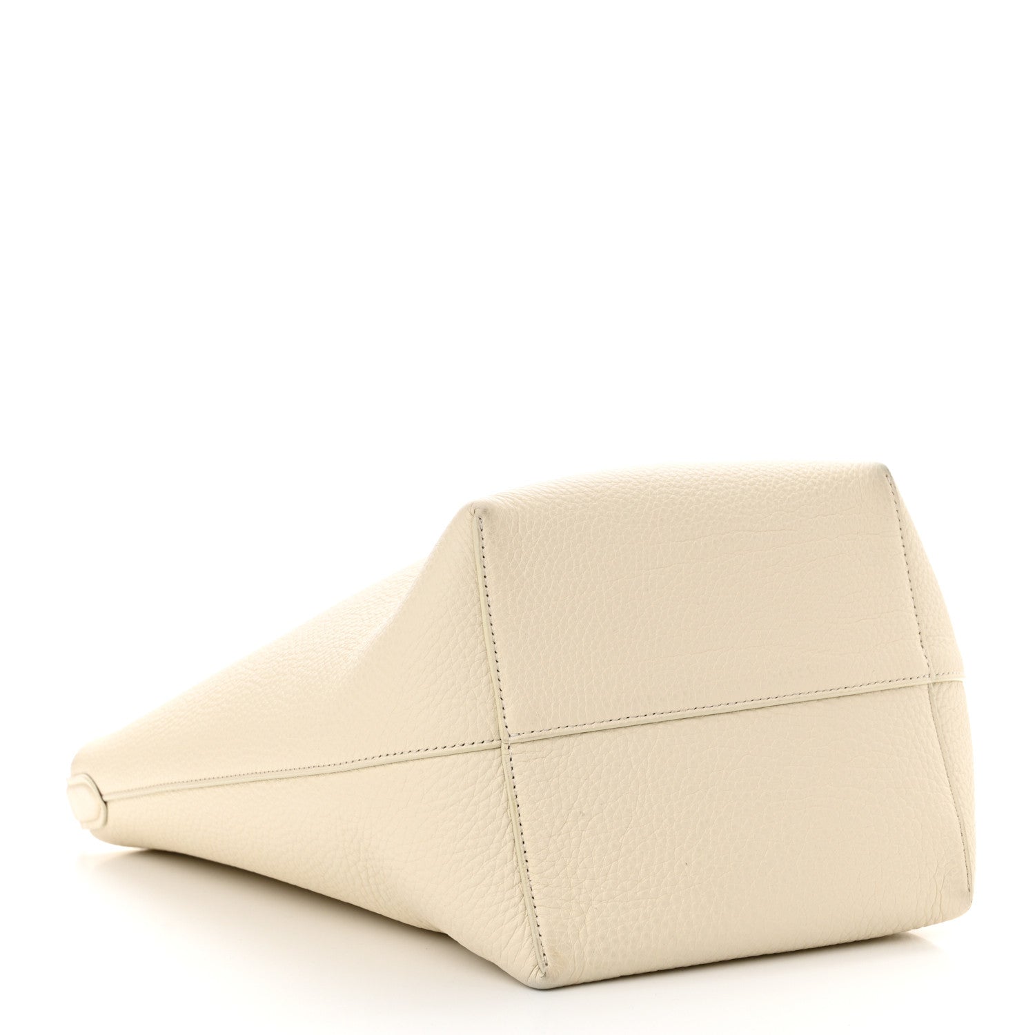 The Row Grained Calfskin Medium N/S Park Tote Ivory 4 of 12