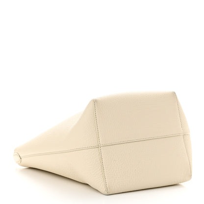 The Row Grained Calfskin Medium N/S Park Tote Ivory 4 of 12