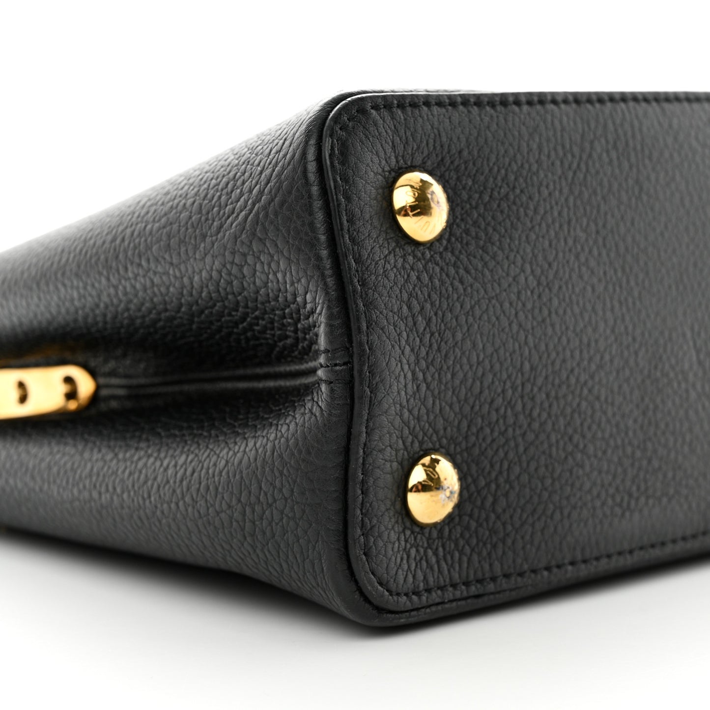 Taurillon Flower Capucines PM Black Blue