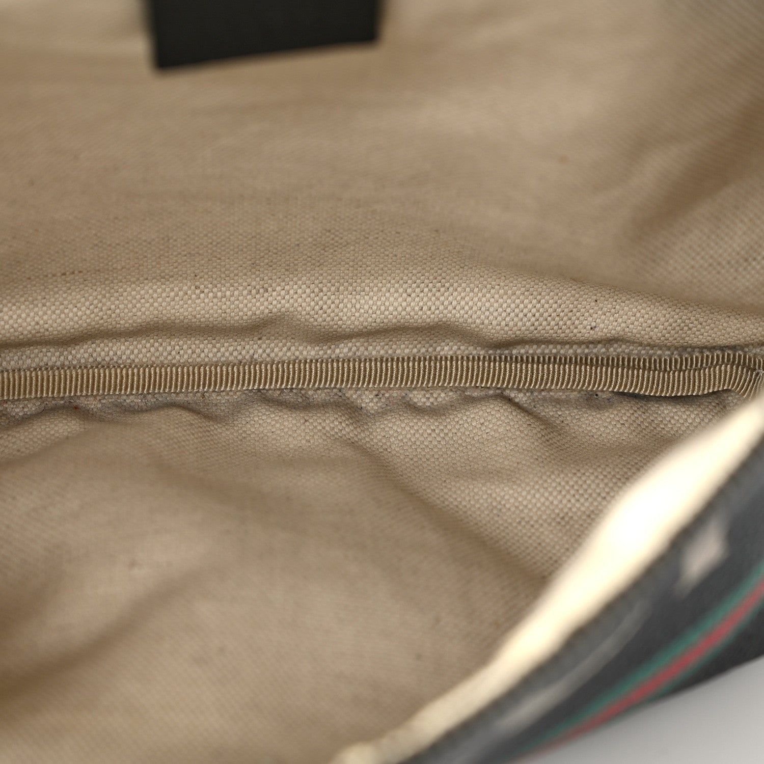 Gucci Grained Calfskin Logo Belt Bag Black 11 of 12