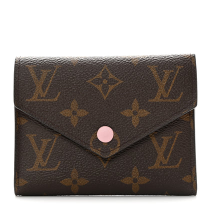 Louis Vuitton Monogram Victorine Wallet Rose Ballerine 1 of 6