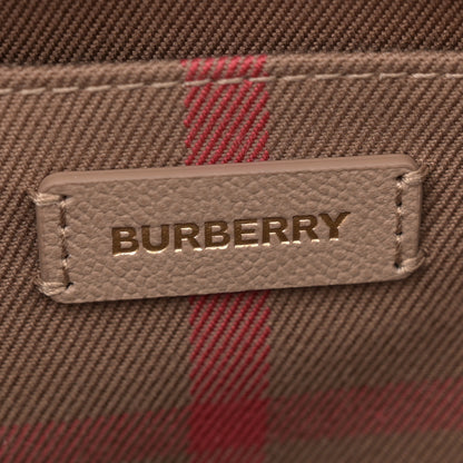 Burberry Calfskin Mega Check Small Banwell Tote Chestnut Beige 6 of 10