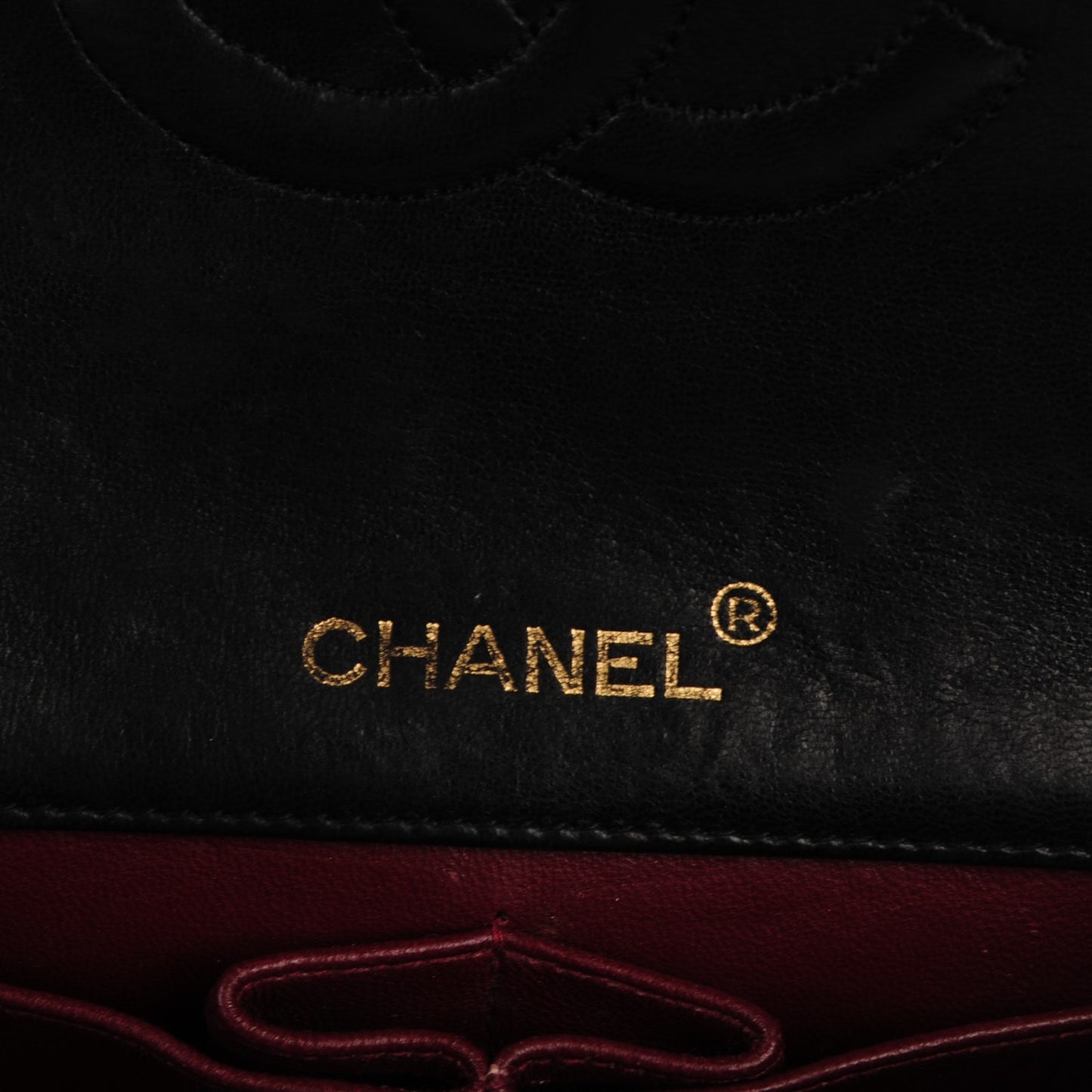 Lambskin Quilted Mini Flap Black