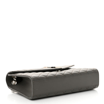 Saint Laurent Grain De Poudre Textured Mixed Matelasse Medium Triquilt Monogram Satchel Earth 4 of 11