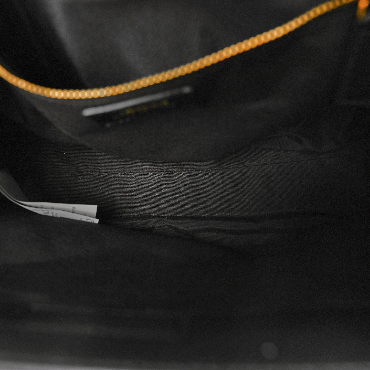 Nappa Quilted Medusa Chain Bag Black