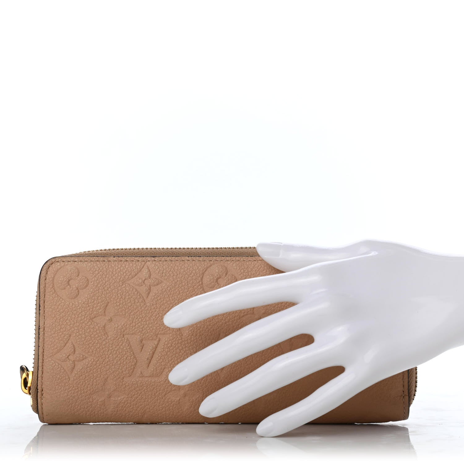 Louis Vuitton Empreinte Clemence Wallet Dune 2 of 7