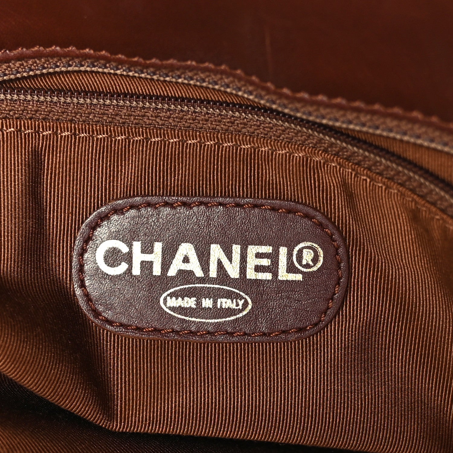 Chanel Straw Raffia Summer Tote Beige Brown 7 of 12