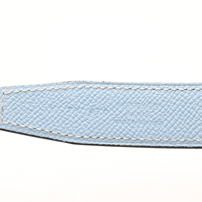 Hermes Epsom Swift Lizard Mini Constance H Belt 85 Navy Bleu Brume Ombre 3 of 5