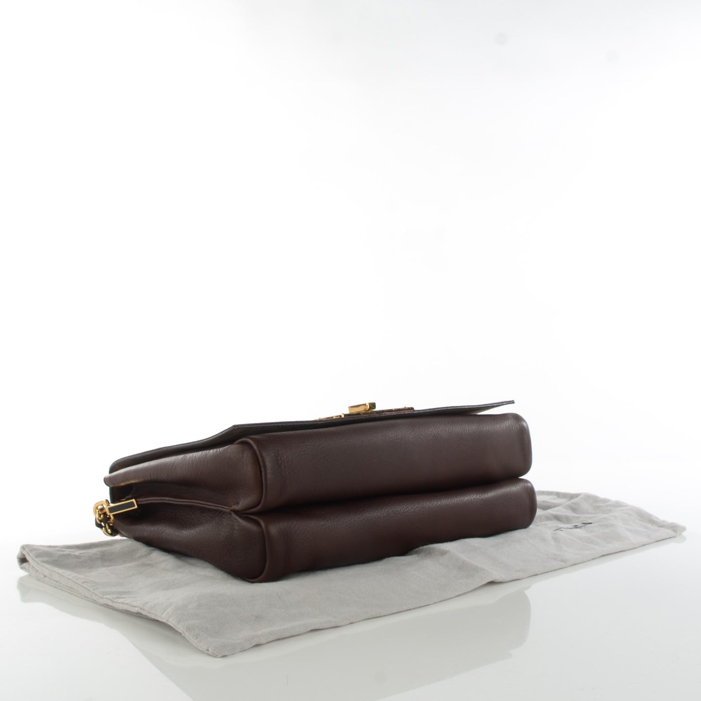 Vitello Multicolor Claudia Shoulder Bag Brown