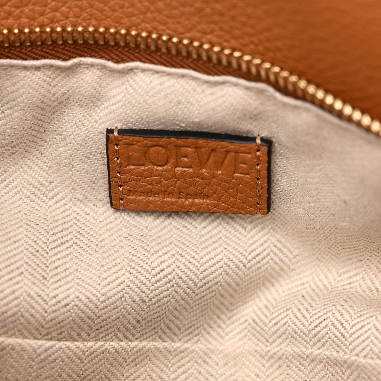 Loewe Calfskin Small Puzzle Bag Light Caramel 6 of 9