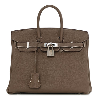 Hermes Togo Birkin 25 Etoupe 1 of 11