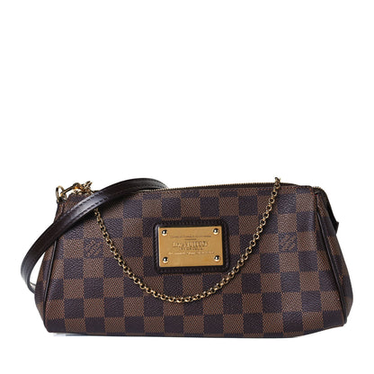 Louis Vuitton Damier Ebene Eva Clutch 1 of 11