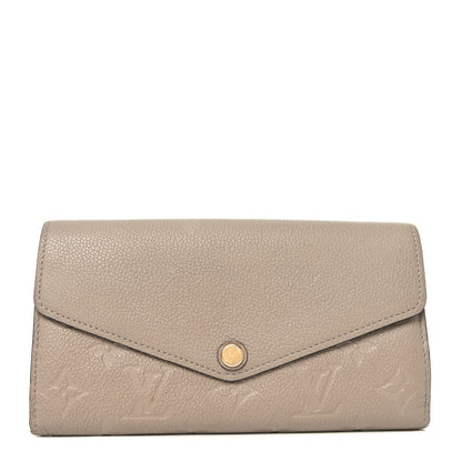 Louis Vuitton Empreinte Sarah Wallet NM Tourterelle 1 of 6