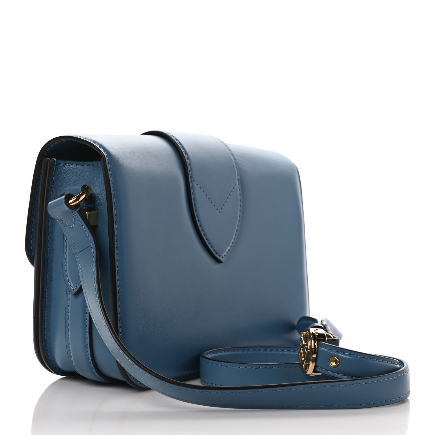 Louis Vuitton Smooth Calfskin LV Pont 9 Blue Orage 3 of 8