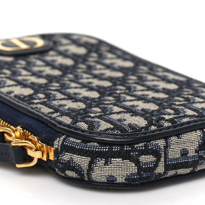 Christian Dior Oblique 30 Montaigne Phone Holder Blue 7 of 8